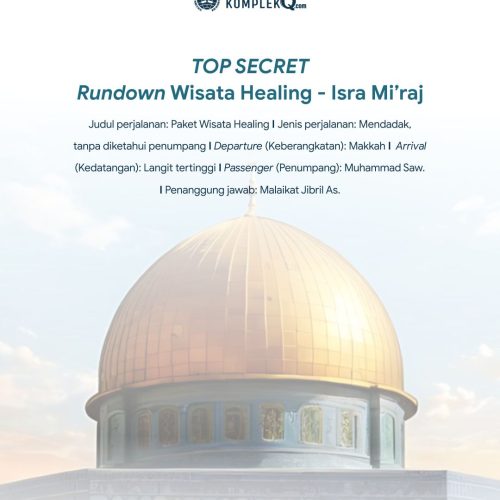 TOR Secret Rundown Isra Mikraj Nabi Muhammad Saw