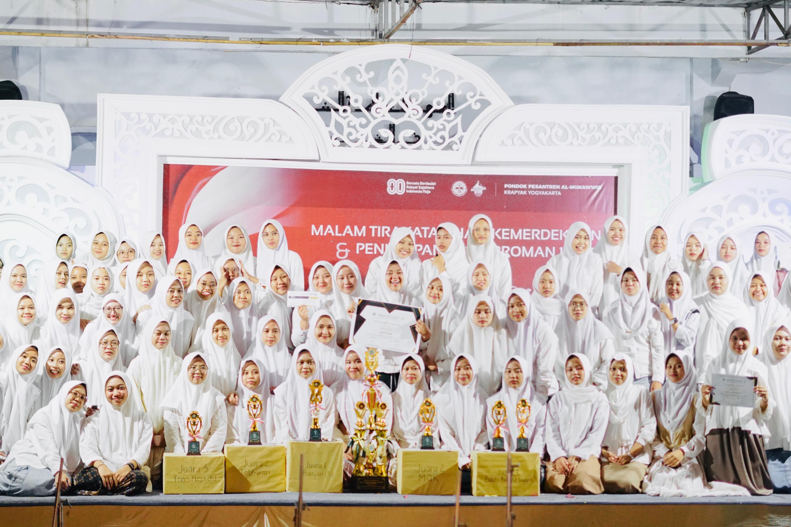 Malam Tirakatan Hari Kemerdekaan dan Malam Inaugurasi Muharroman Krapyak 1447 H