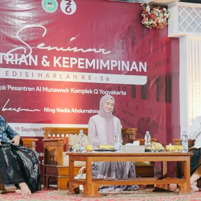 Seminar Ning Nadia 2 Spesial Harlah Ke-36 Komplek Q: Hadir Sosok Ning Nadia Abdurrahman Dalam Acara Seminar