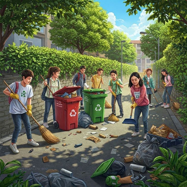 Ilustrasi sampah