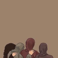 Ilustrasi 4 wanita sholihah